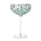 Hello Honey® 7" Speckle Round Stemmed Champagne Coupe Glass Set